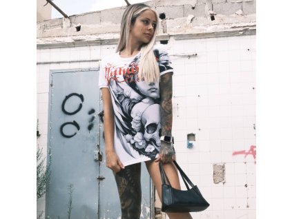 Dámské triko Yakuza Angelic Urban 25121 white
