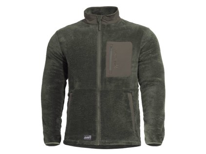 Mikina GRIZZLY FULL-ZIP RAL 7013 (velikost 3XL)