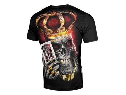 Pánské triko Octagon King 2 black (Velikost M)