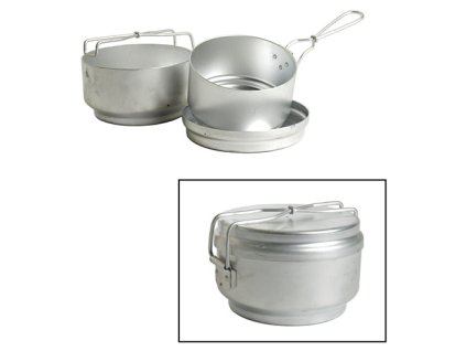 Nádobí jídelní AČR / Ešus 3ks ALU ARMY