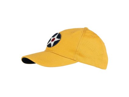 Čepice baseball USAAC ŽLUTÁ