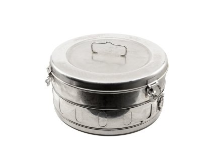 Buben sterilizační nerezový 35cm
