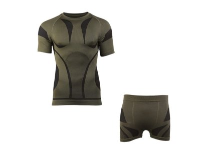 Komplet funkční PERFORMANCE triko a trenky ZELENÉ (velikost L-XL)
