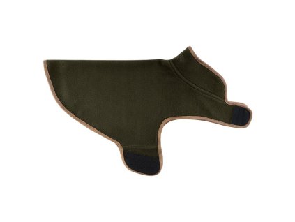 Vesta pro psa FLEECE TMAVĚ ZELENÁ