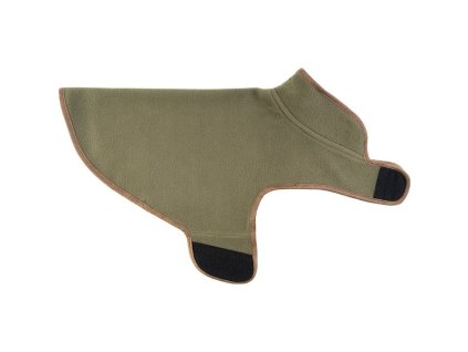 Vesta pro psa FLEECE SVĚTLE ZELENÁ