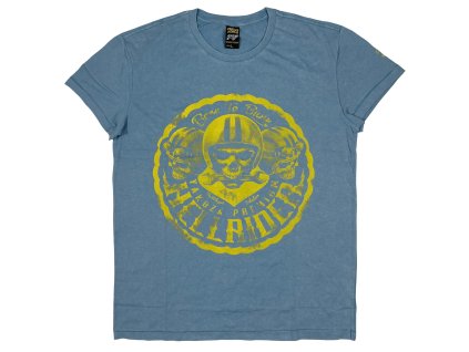 Pánské triko Yakuza Premium 3818 grey blue