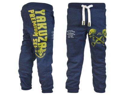Yakuza Premium Pánské tepláky 3829 dark blue