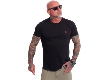 Pánské triko Yakuza Plain Regular Basic 25048 black (Velikost M)