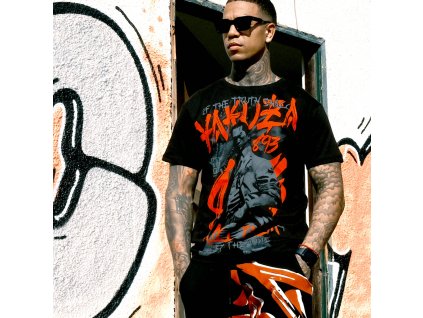 Pánské triko Yakuza Dantai Regular 25028 black (Velikost M)