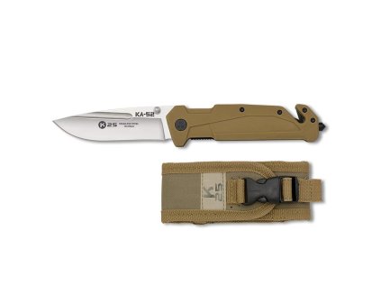 Nůž zavírací KA-52 hladké ostří COYOTE