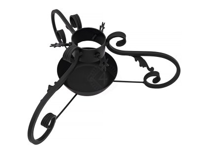 Stojan na vánoční stromek v kovaném stylu 19. století - Outlet