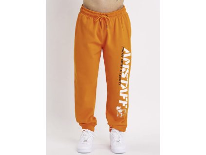 Pánské tepláky Amstaff Logo 2.0 orange (Velikost L)