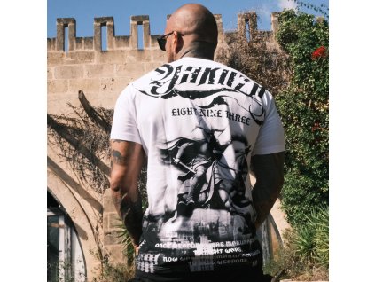Pánské triko Yakuza Knightmare Regular 25019 white (Velikost M)