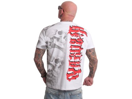 Pánské triko Yakuza Skull Awakening Regular 25031 white