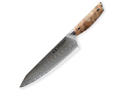 36748 nuz gyuto chef kiritsuke 215 mm dellinger longevity damascus edition