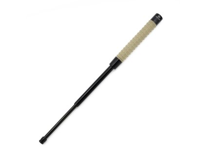 Obušek tlačítkový 51cm/20" kulatá koncovka, protiskluz. rukojeť s pouzdrem KHAKI  + Doprava zdarma na další nákup