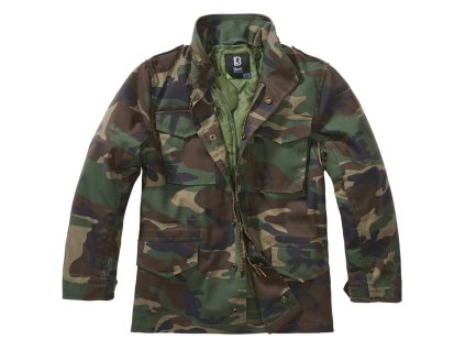Bunda dětská M65 STANDARD WOODLAND (velikost 122-128)