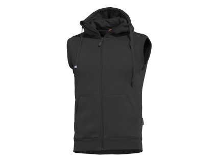 Vesta THESPIS s kapucí ČERNÁ (velikost 3XL)