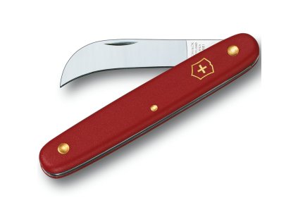 Nůž kapesní ZAHRADNICKÝ prořezávací ČERVENÝ