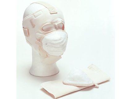 Maska obličejová US zateplená BÍLÁ