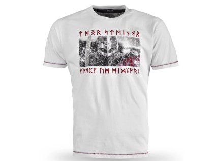Pánské triko Thor Steinar Kampfer weiss (Velikost 3XL)