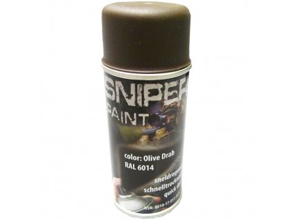 Barva ARMY ve spreji 150ml RAL 6014 / ZELENÁ - OLIVE DRAB