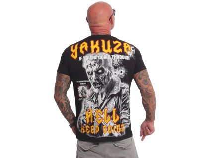 Pánské triko Yakuza Chaos Regular 25026 black
