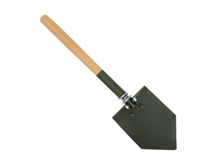 Lopatka skládací polní DELUXE ZELENÁ