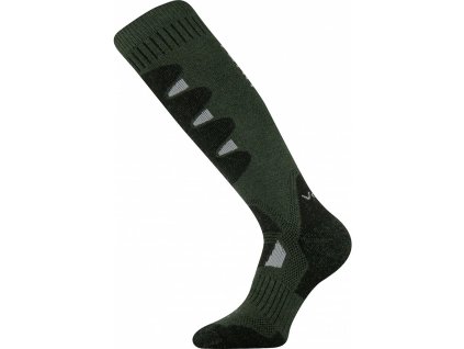 Ponožky podkolenky STABIL CLIMAYARN merino vlna ZELENÉ (velikost 35-38)