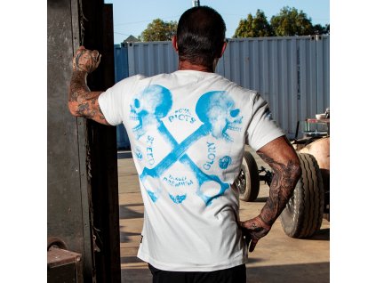 Pánské triko Yakuza Premium 3713 white (Velikost M)