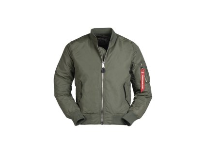 Bunda bomber MA1 SUMMER ZELENÁ