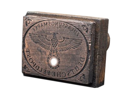 stamp deutsche feldpost zulassungsmarken