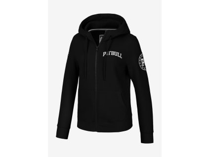 PitBull West Coast - dámská KPZ mikina TYRIAN černá (Velikost XS)