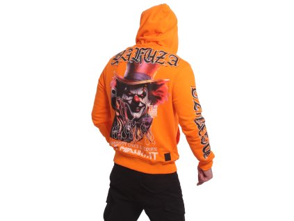 Pánská mikina Yakuza Like A Clown 25003 orange (Velikost M)