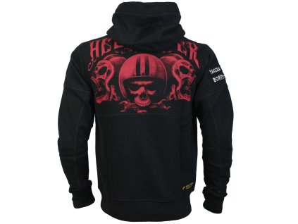 Pánská mikina Yakuza Premium s kapucí 3823 B black (Velikost M)