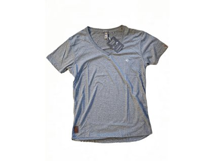 Pánské triko Goodness Industries BULL V-grey (Velikost S)