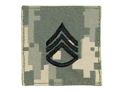Nášivka hodnosti VELCRO STAFF SGT ARMY ACU DIGITAL