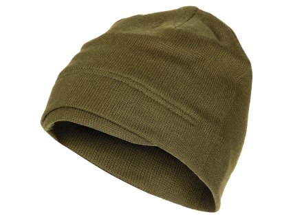Čepice ITALSKÁ pletená JEEP ZELENÁ