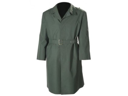 Kabát do deště NVA DDR VoPo ZELENÝ (velikost 164-169/101-108)