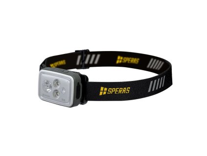 Svítilna čelová B8 RGB dobíjecí 700 lumenů, 70 metrů, IP66