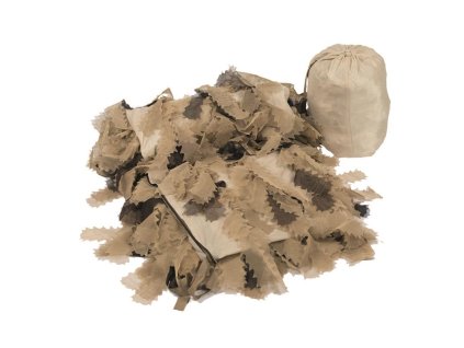 Síť maskovací GHILLIE "OAK LEAF" DESERT