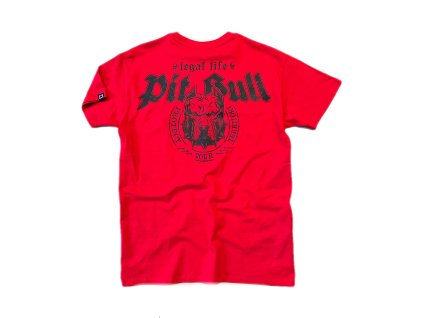 Pánské triko LEGAL LIFE PitBull red