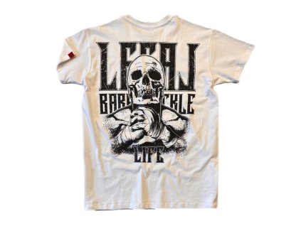 Pánské triko LEGAL LIFE Bare Knuckle white