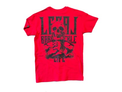 Pánské triko LEGAL LIFE Bare Knuckle red