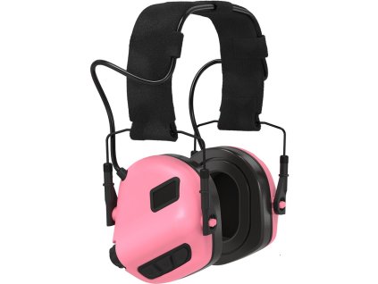 Sluchátka elektronická M31 PLUS RŮŽOVÁ