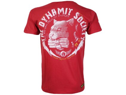 Pánské triko Yakuza Premium 3802 red (Velikost M)
