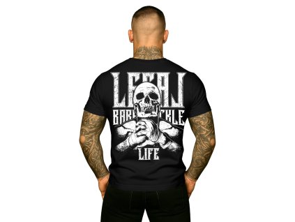 Pánské triko LEGAL LIFE Bare Knuckle black (Velikost M)