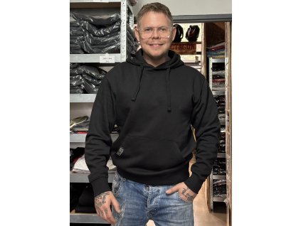 Pánská mikina LEGAL LIFE Total Basic Black (Velikost M)