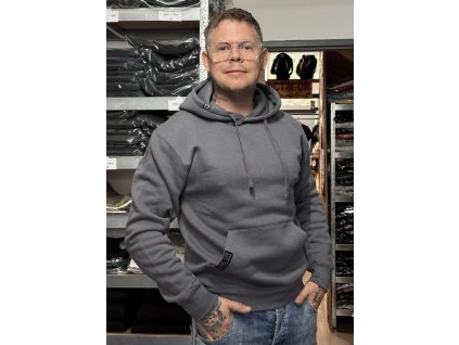 Pánská mikina LEGAL LIFE Total Basic Anthrazit (Velikost M)