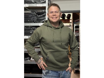 Pánská mikina LEGAL LIFE Total Basic Khaki (Velikost M)